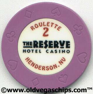 Reserve Casino Roulette Chip