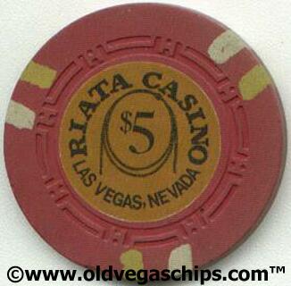 Las Vegas Riata $5 Casino Chip