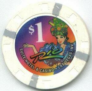 Las Vegas Rio Hotel $1 Casino Chip