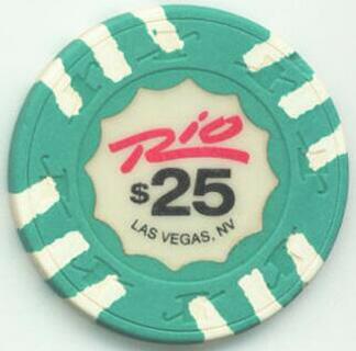 Las Vegas Rio Hotel $25 Casino Chip