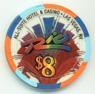 Rio Chinese New Year of the Pig 2007 $8 Casino Chip