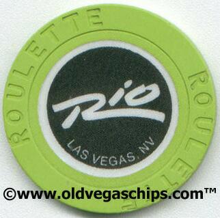 Rio Hotel Roulette Casino Chip