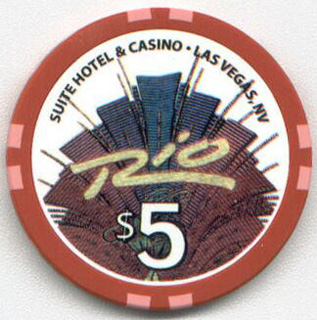 Rio Tony & Tina's Wedding Valentine's $5 Chip