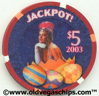Riviera Easter 2003 $5 Casino Chip 