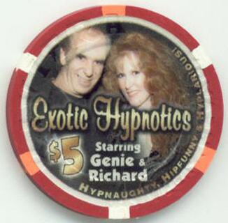 Riviera Exotic Hypnotics 2004 $5 Casino Chip