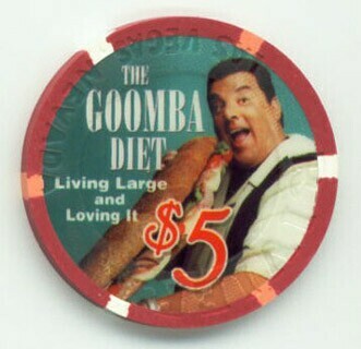 Riviera The Goomba Bobby Bacala Diet $5 Casino Chip