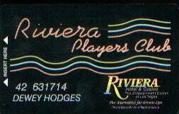 Riviera Casino Slot Club Card