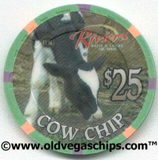 Riviera National Finals Rodeo 2001 $25 Casino Chips