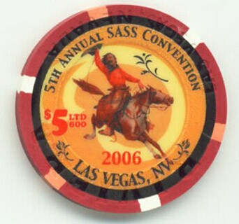 Riviera SASS Convention 2006 $5 Casino Chip 