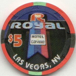 Las Vegas Royal Casino $5 Casino Chip
