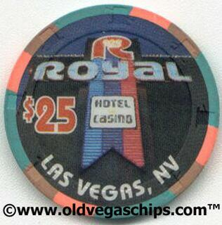 Las Vegas Royal Casino $25 Casino Chip