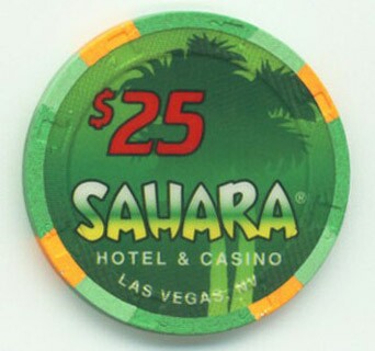 Sahara Hotel $25 Casino Chip