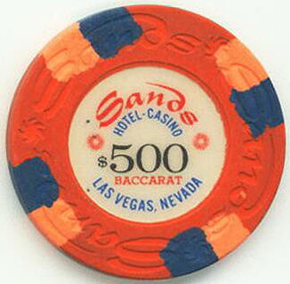Las Vegas Sands Hotel Baccarat $500 Casino Chip