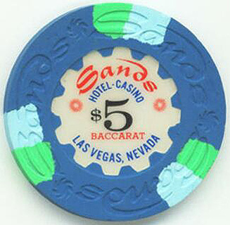 Las Vegas Sands Hotel Baccarat $5 Casino Chip