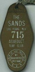 Las Vegas Sands Hotel Room Key