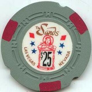 Las Vegas Sands Hotel Cowgirl $25 Casino Chip