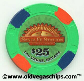 Santa Fe Station "2007" $25 Casino Chip