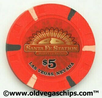 Santa Fe Station $5 Casino Chip