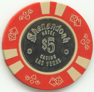 Shenandoah Hotel $5 Casino Chip