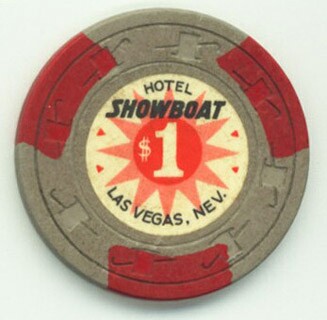 Showboat Hotel $1 Casino Chip