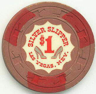 Las Vegas Silver Slipper $1 Casino Chip