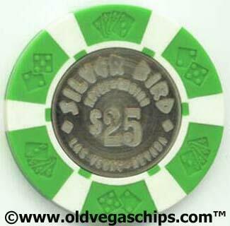 Las Vegas Silverbird $25 Casino Chip