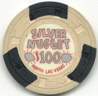 Las Vegas Silver Nugget $100 Casino Chip