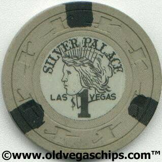 Las Vegas Silver Palace Rare $1 Casino Chips