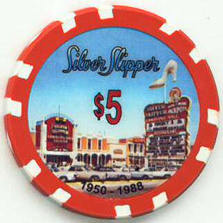 Las Vegas Silver Slipper Hotel & Casino Poker Chips