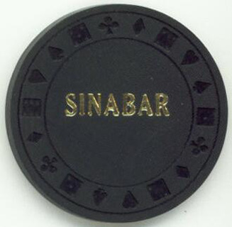Sinabar Old & Rare $1 Casino Chip