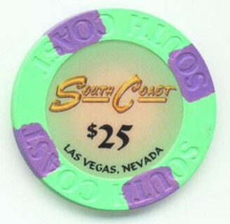 South Coast $25 Casino Chip