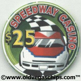 Las Vegas Speedway The Party has Just Begun $25 Casino Chip