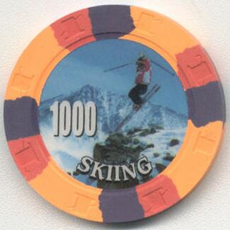 Outdoor Sports Paul-Son Clay Poker Chips $1000