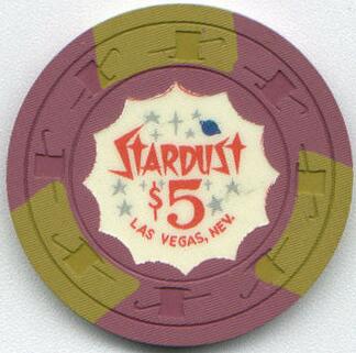 Stardust Hotel $5 Casino Chip