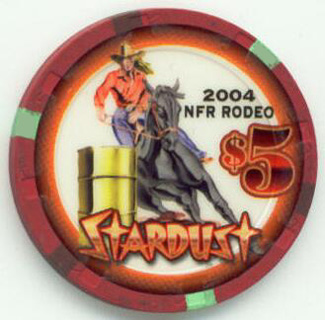 Stardust National Finals Rodeo $5 Casino Chip