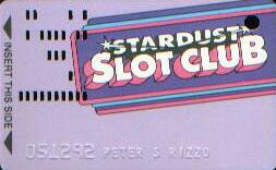 Stardust Casino Slot Club Card