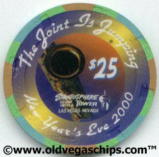 Stratosphere Casino New Year 2001 $25 Casino Chip