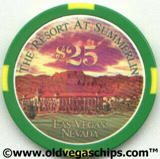 Las Vegas Resort at Summerlin $25 Casino Chip