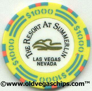 Las Vegas Resort at Summerlin $1,000 Casino Chip