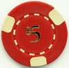 $5 Poker Chip