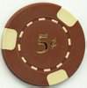 5¢ Poker Chip
