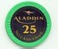 Aladdin Hotel No Cash Value 25 Casino Chip