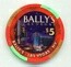 Las Vegas Bally's Hotel 4th of July 2006 $5 Casino Chip