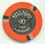 Bellagio Casino $10 Poker Chip