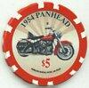 Harley Davidson $5 Poker Chip