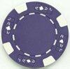 Ace Jack Purple Poker Chips