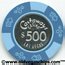 Castaways $500 Casino Chip