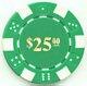 Las Vegas Gold $25 Poker Chip