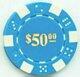 Las Vegas Gold $50 Poker Chip