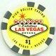 Las Vegas High Roller Casino VIP $1 Poker Chips